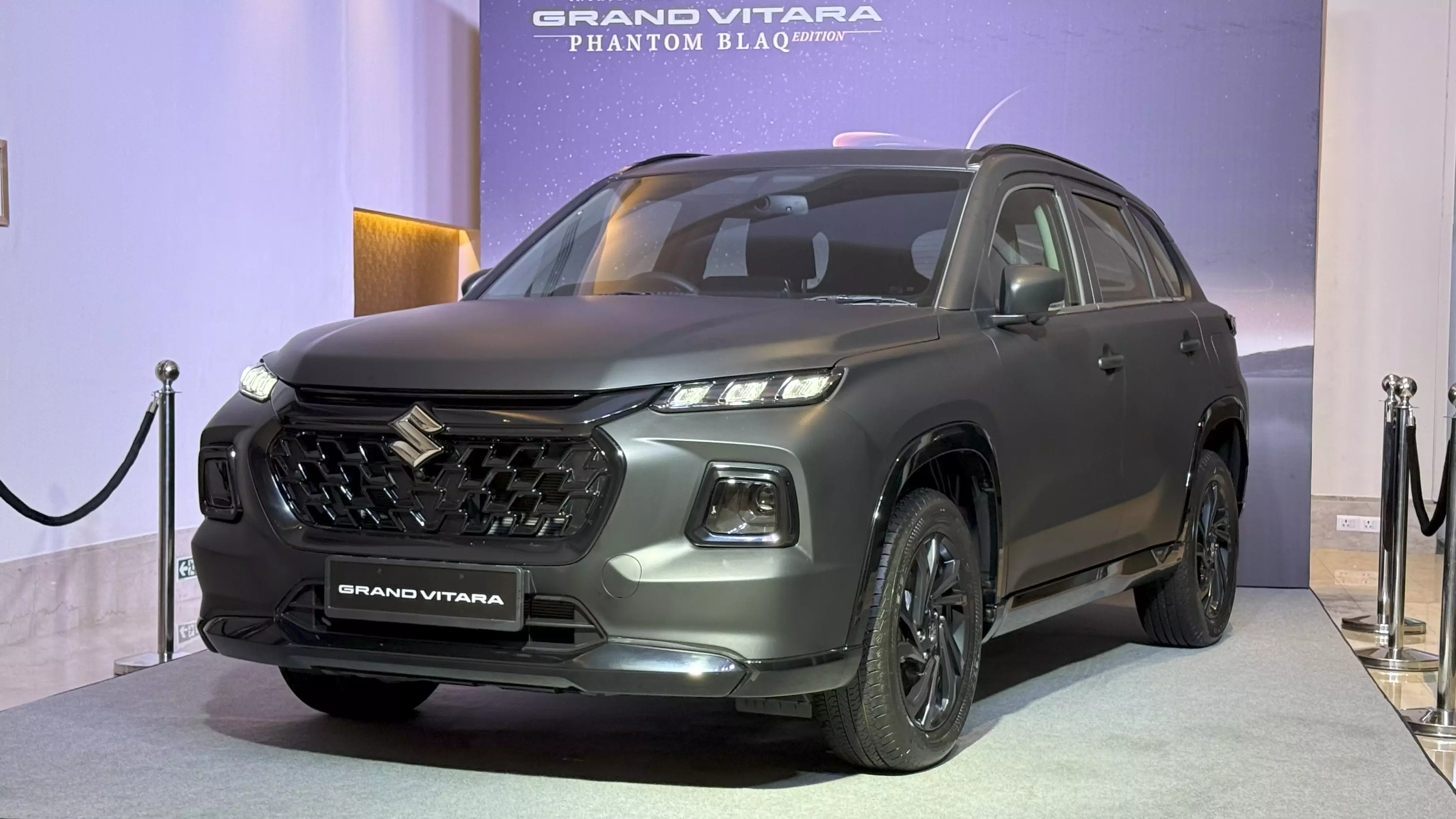 Maruti Suzuki Grand Vitara Phantom Blaq Edition unveiled to celebrate 10 years of Nexa dealerships!