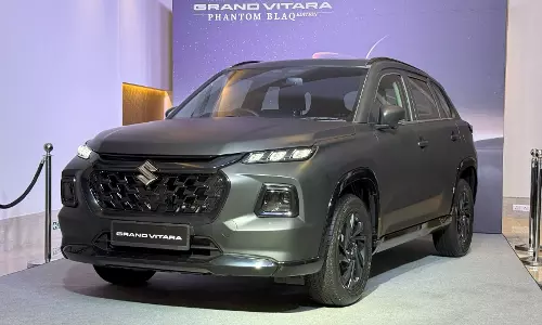 Maruti Suzuki Grand Vitara Phantom Blaq Edition unveiled to celebrate 10 years of Nexa dealerships! Maruti Suzuki Grand Vitara Phantom Blaq Edition unveiled to celebrate 10 years of Nexa dealerships!