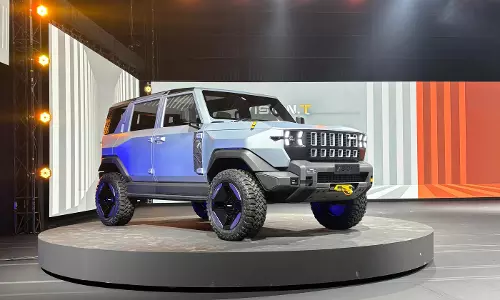 Mahindra unveils its Vision T concept along with three other concepts that could go into series production by 2027 Mahindra unveils its Vision T concept along with three other concepts that could go into series production by 2027