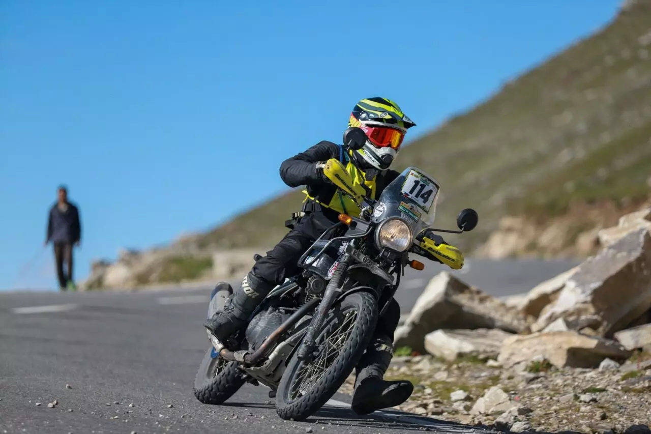 The Rally of Himalayas has multiple classes for both cars and motorcycles participants to compete in – shot by Himalayan Xtreme Motorsports