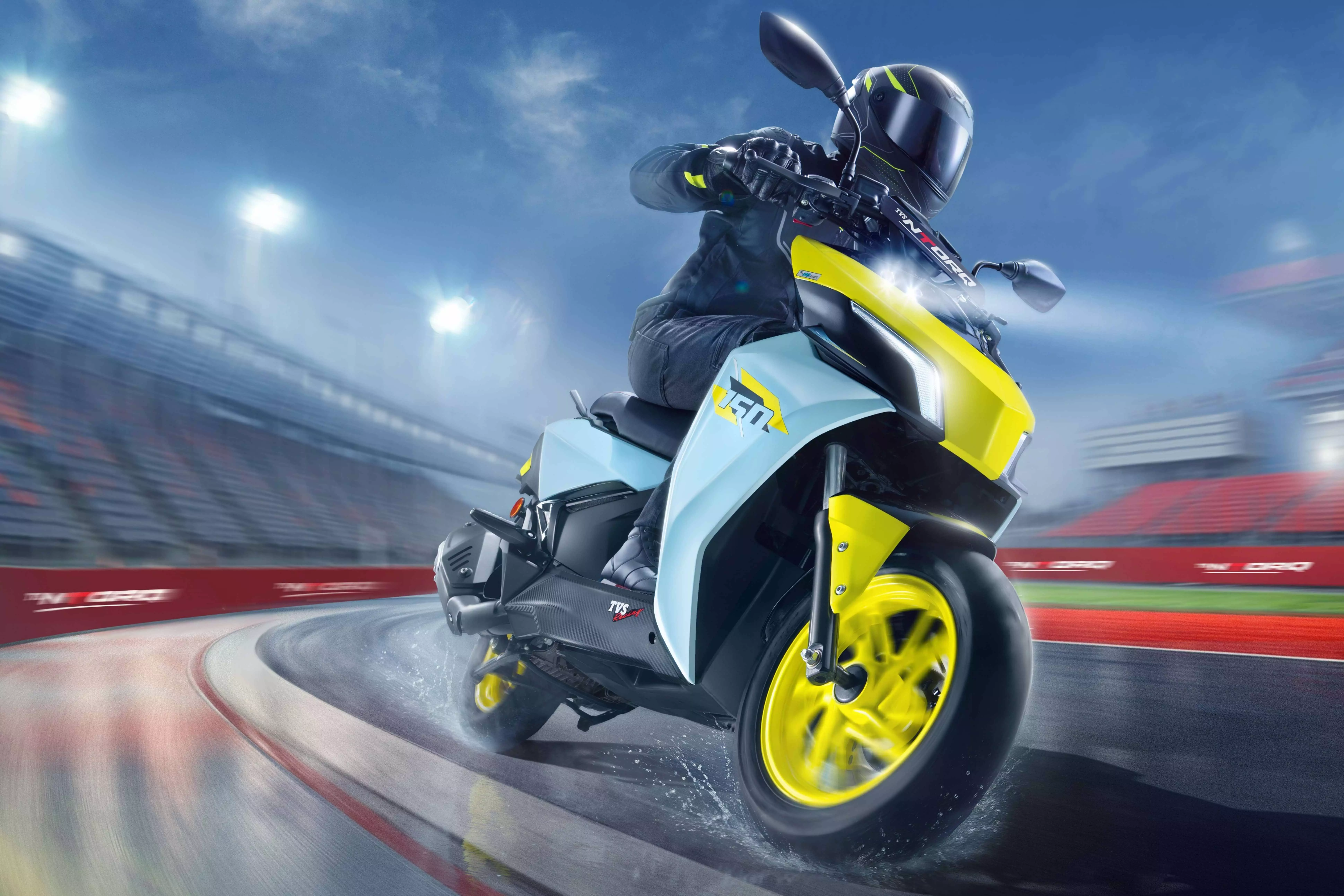 TVS Ntorq 150 launched with TVS X inspired design and iGO hybrid assist at ₹1.19 lakh TVS Ntorq 150 launched with TVS X inspired design and iGO hybrid assist at ₹1.19 lakh