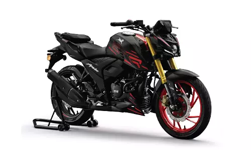 TVS Motor Company celebrates 20 years of Apache with new Apache RTR 4V range and Limited Edition Anniversary models TVS Motor Company celebrates 20 years of Apache with new Apache RTR 4V range and Limited Edition Anniversary models