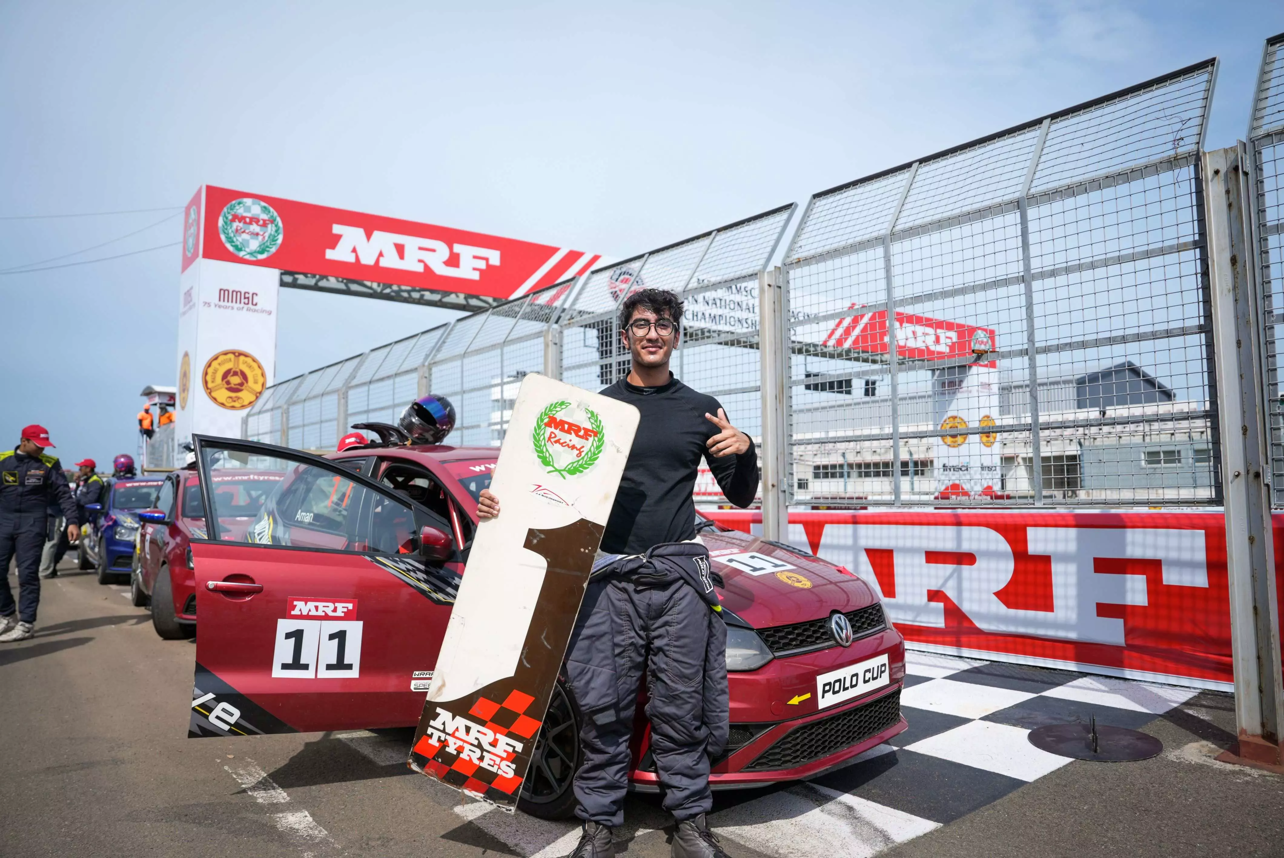 Aman Nagdev wins two out of three races in round 2 Aman Nagdev wins two out of three races in round 2
