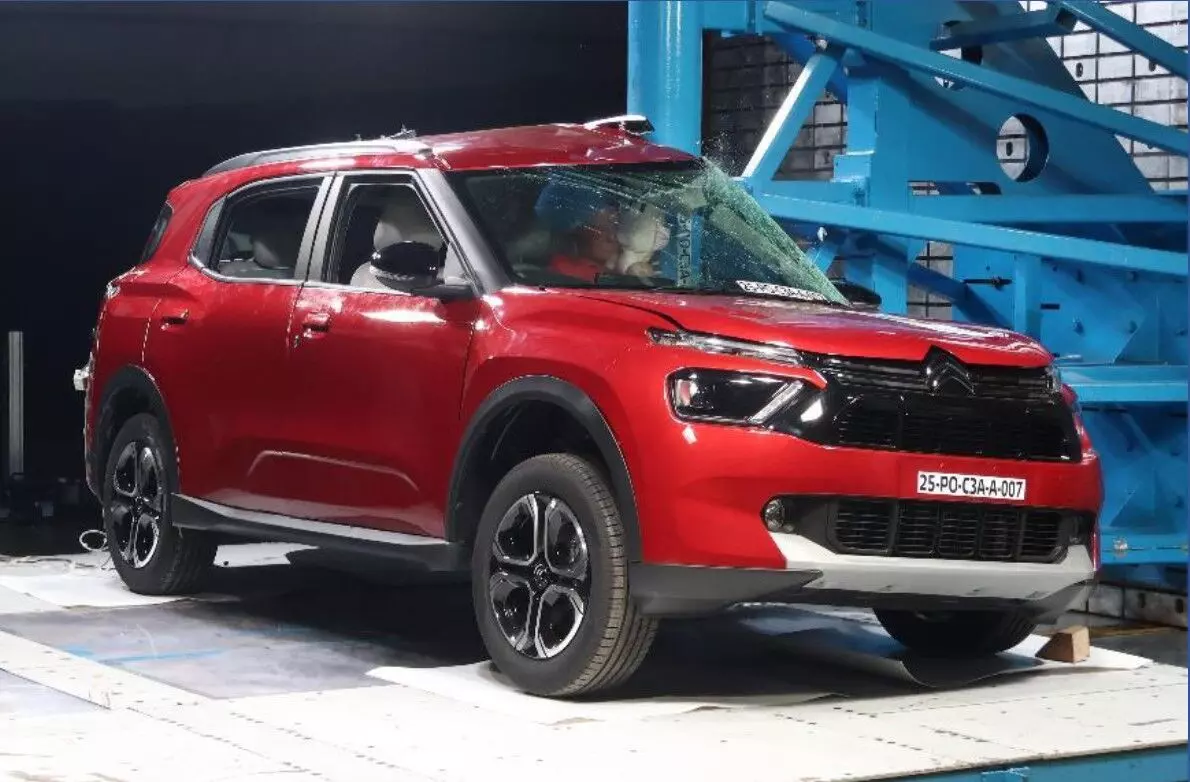 Citroen C3 Aircross crash test
