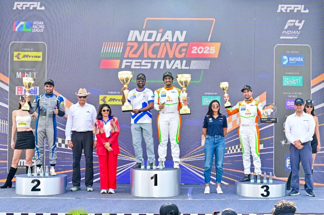 Kyle Kumaran’s win at Coimbatore marked his and the team’s first victory of the season Kyle Kumaran’s win at Coimbatore marked his and the team’s first victory of the season