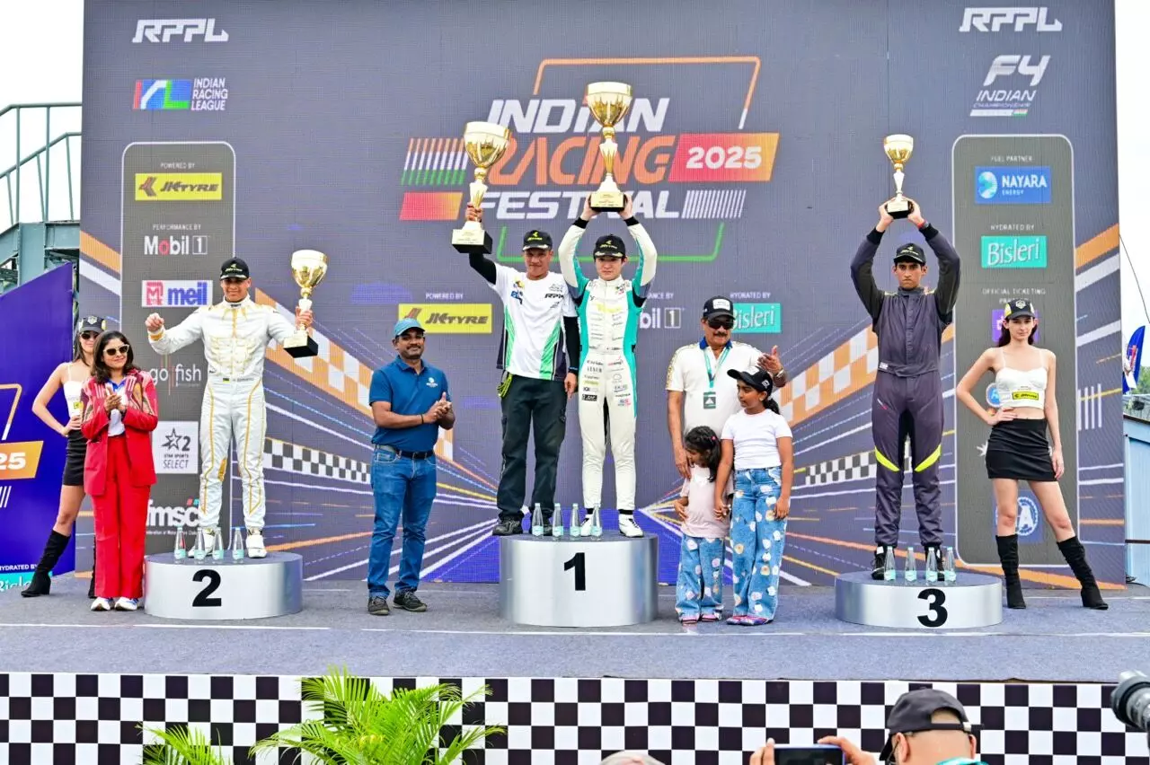Itsuki Sato of the Ahmedabad Apex Racers won the F4IC in his debut race Itsuki Sato of the Ahmedabad Apex Racers won the F4IC in his debut race
