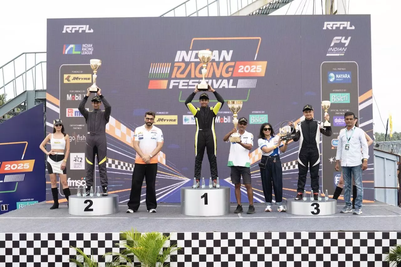 Race 4 of the F4IC was won by Ishaan Madesh