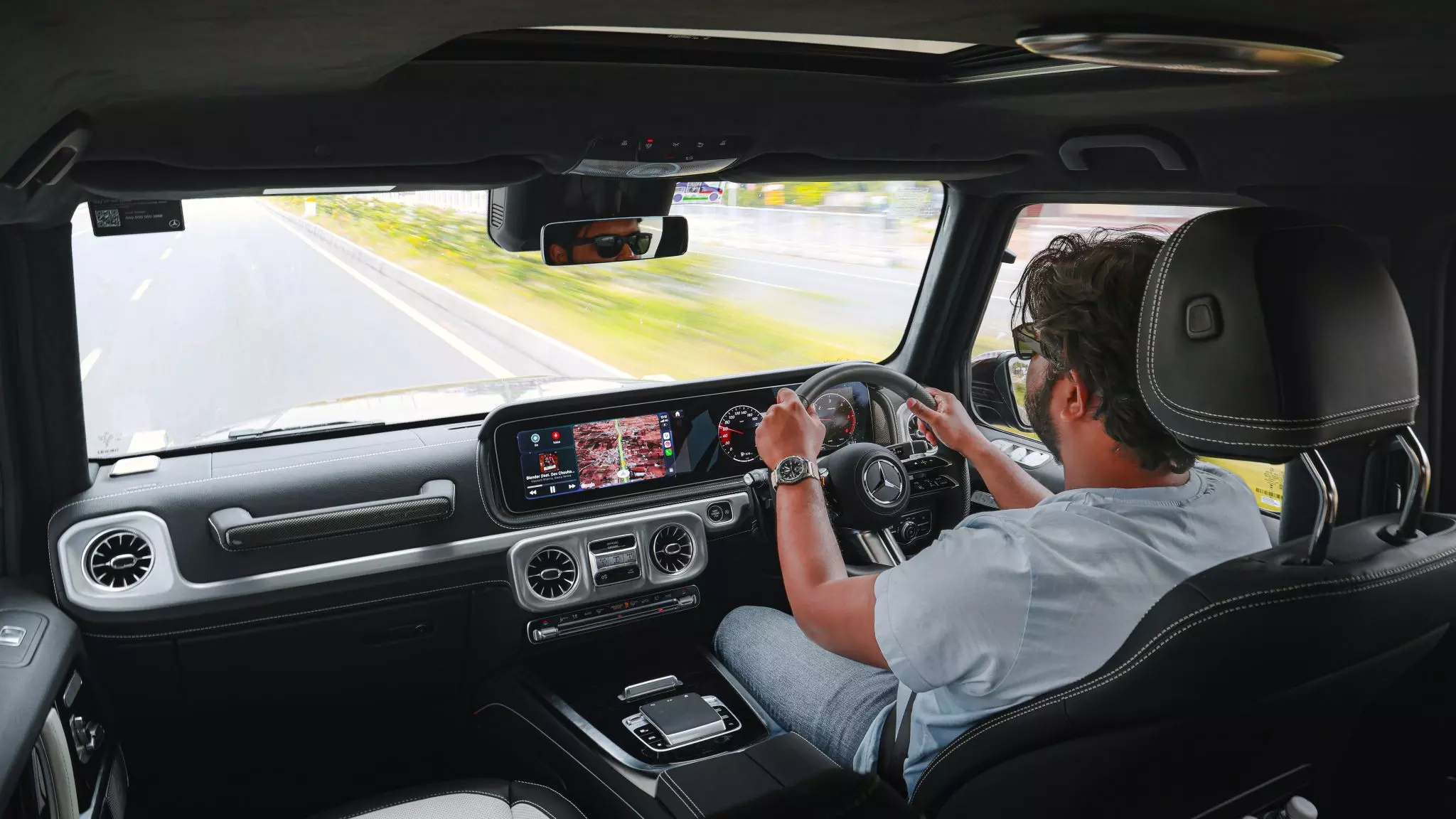 The G 450d offers a sedate driving experience compared to the boisterous G 63 — Shot by Avdhoot A Kolhe for evo India The G 450d offers a sedate driving experience compared to the boisterous G 63 — Shot by Avdhoot A Kolhe for evo India