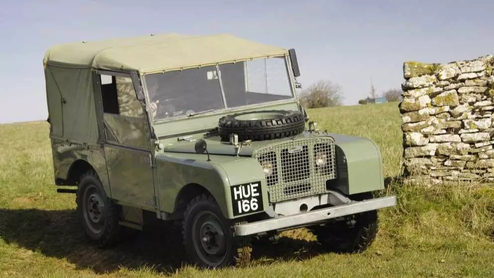 1948 Series 1 Land Rover — Image from Land Rover 1948 Series 1 Land Rover — Image from Land Rover