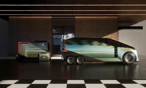 Lexus showcased the new concept of the LS Lexus showcased the new concept of the LS