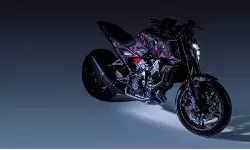 Honda unveils the V3R 900 E-Compressor concept at the EICMA 2025 show in Milan