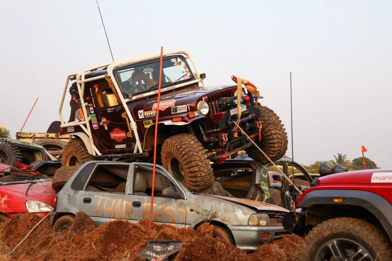 Organised on the sidelines of the event was the Mahindra Adventure Club Challenge