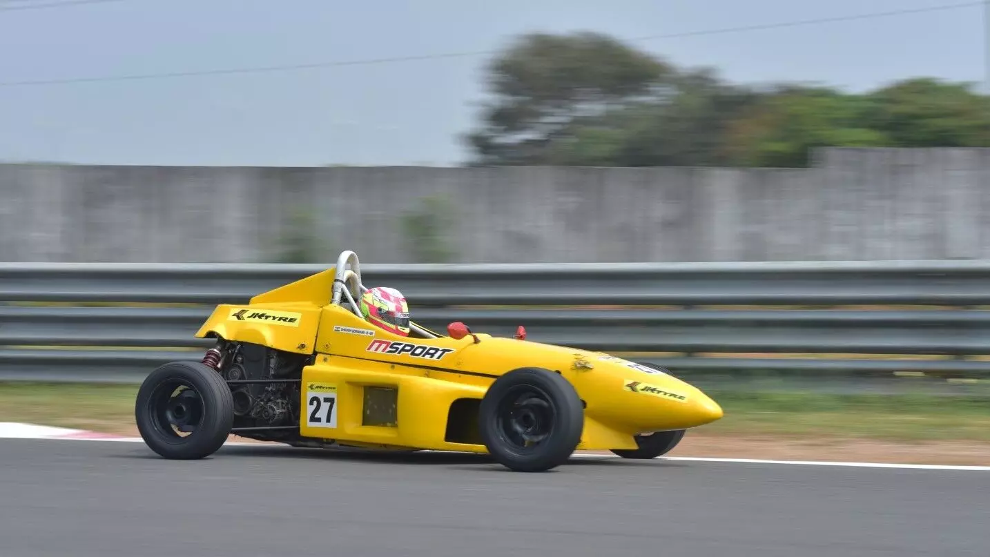 Dhruvh Goswami seals a stunning LGB Formula 4 title with a masterclass weekend in the JK Tyre National Racing Championship 2025