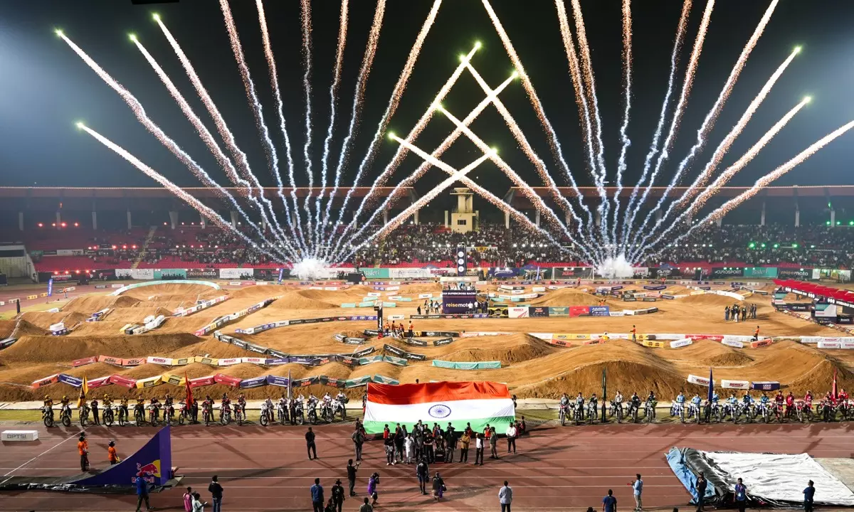 Gujarat Trailblazers claim overall win in Round 2 of the Indian Supercross Racing League