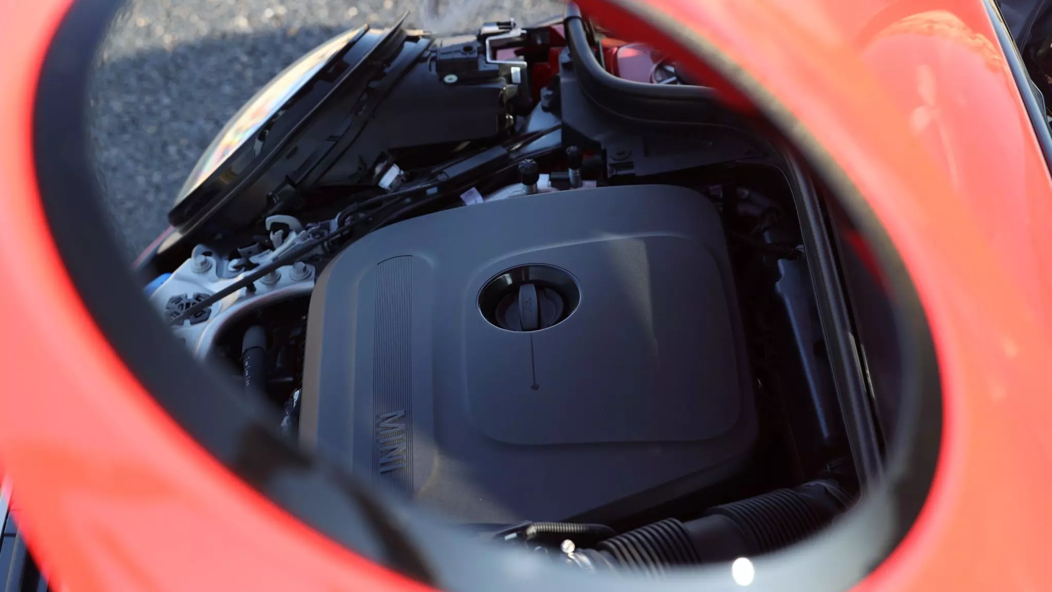 The familiar 2-litre four-cyl engine packs an extra 12bhp and 20Nm mated to a 7-speed DCT box — Shot by Avdhoot A Kolhe for evo India The familiar 2-litre four-cyl engine packs an extra 12bhp and 20Nm mated to a 7-speed DCT box — Shot by Avdhoot A Kolhe for evo India