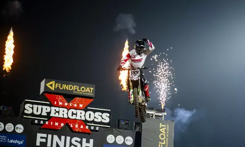 Team BigRock Motorsports claims its second consecutive championship victory by winning the Indian Supercross Racing League Season 2!