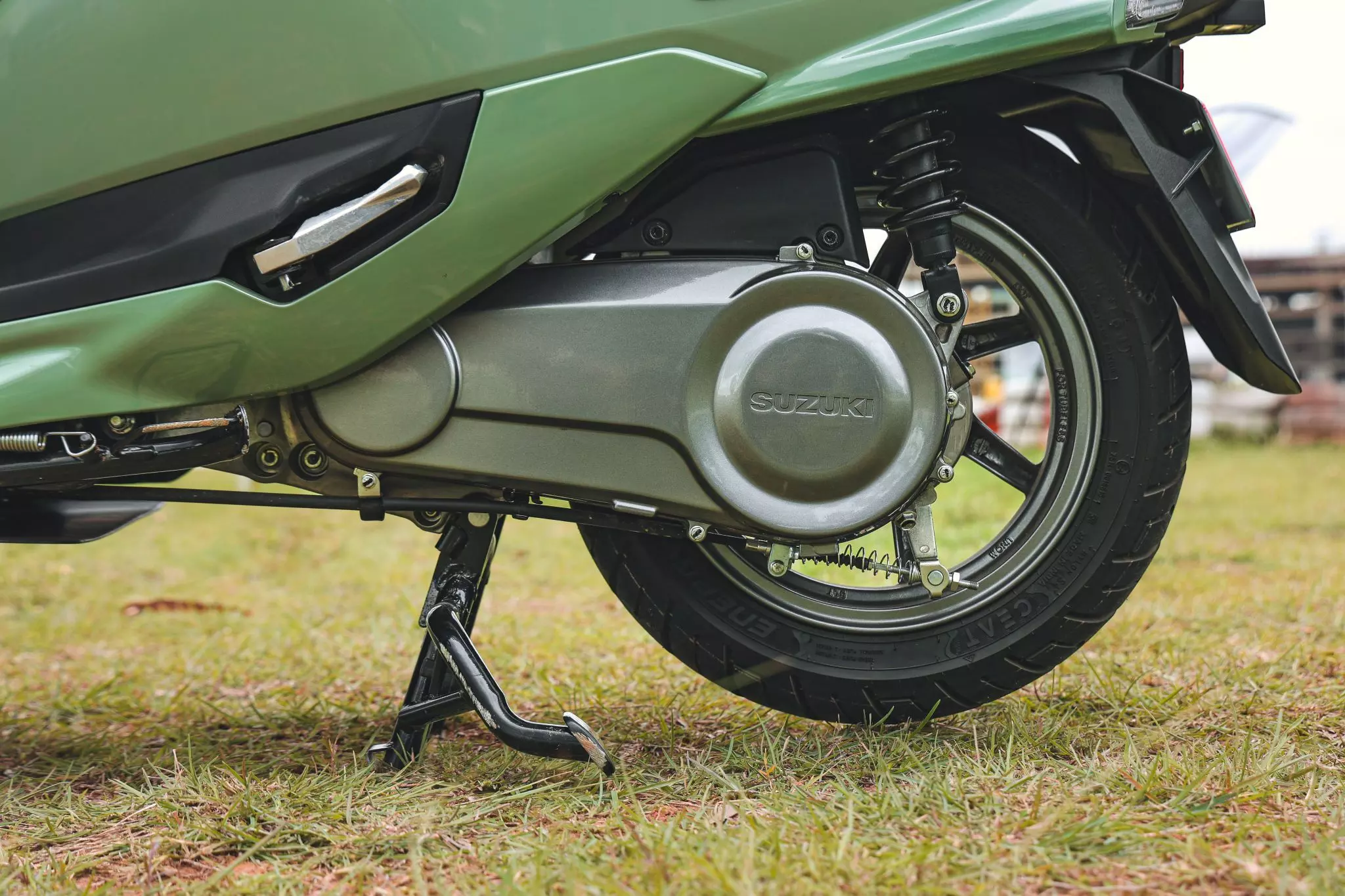 Suzuki claims that its robust and maintenance-free drive belt is rated for 7 years or 70,000 kilometres Suzuki claims that its robust and maintenance-free drive belt is rated for 7 years or 70,000 kilometres