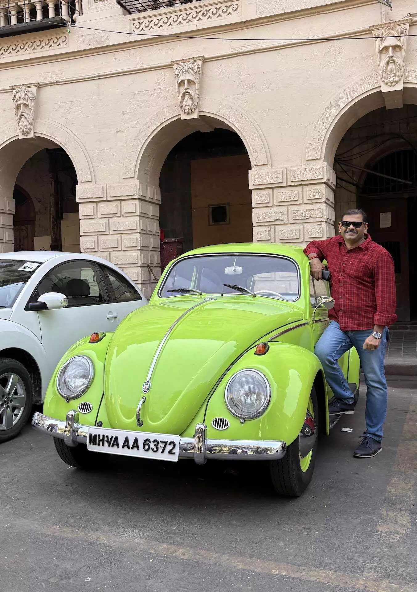 Srinivas Krishnan has owned this Volkswagen Beetle for the past 25 years