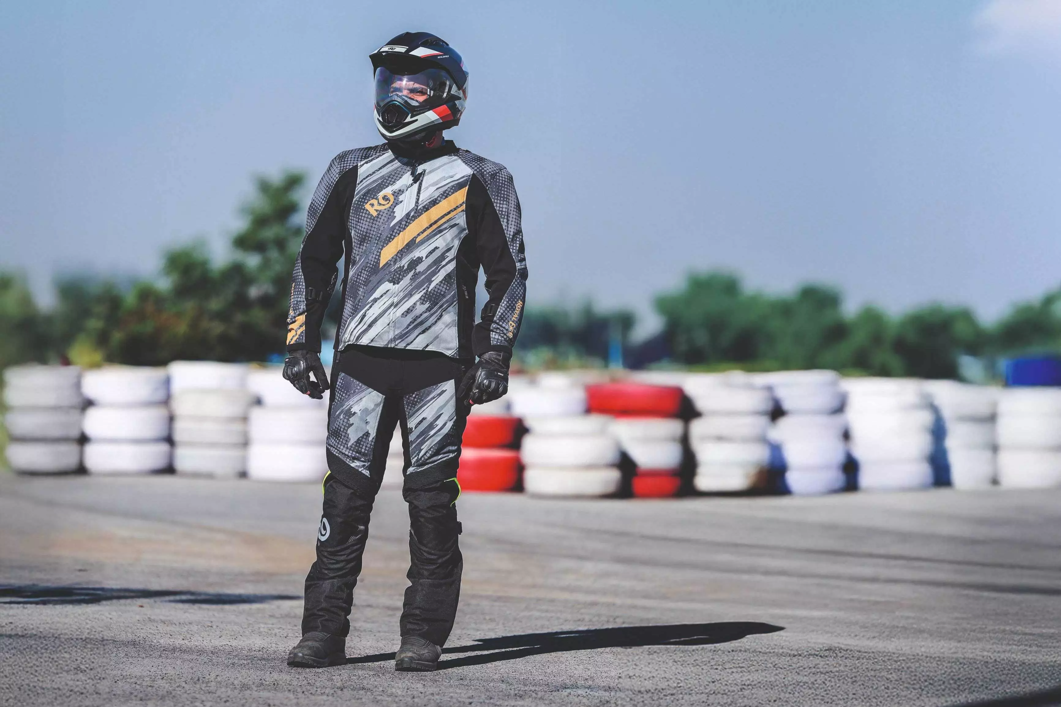 Royal Enfield gravel riding gear; photography by Rohit G Mane