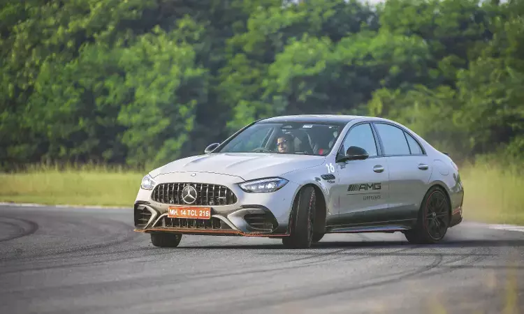 AMG Experience 2025 goes flat-out at the Madras International Circuit in Chennai