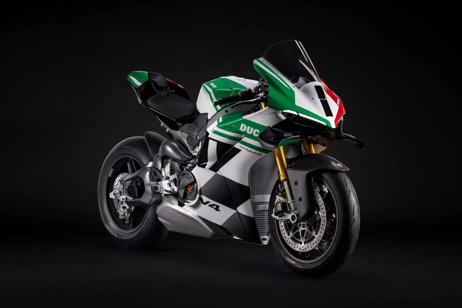 Ducati Panigale V4 Tricolore is a special edition that shows off Ducatis history in racing