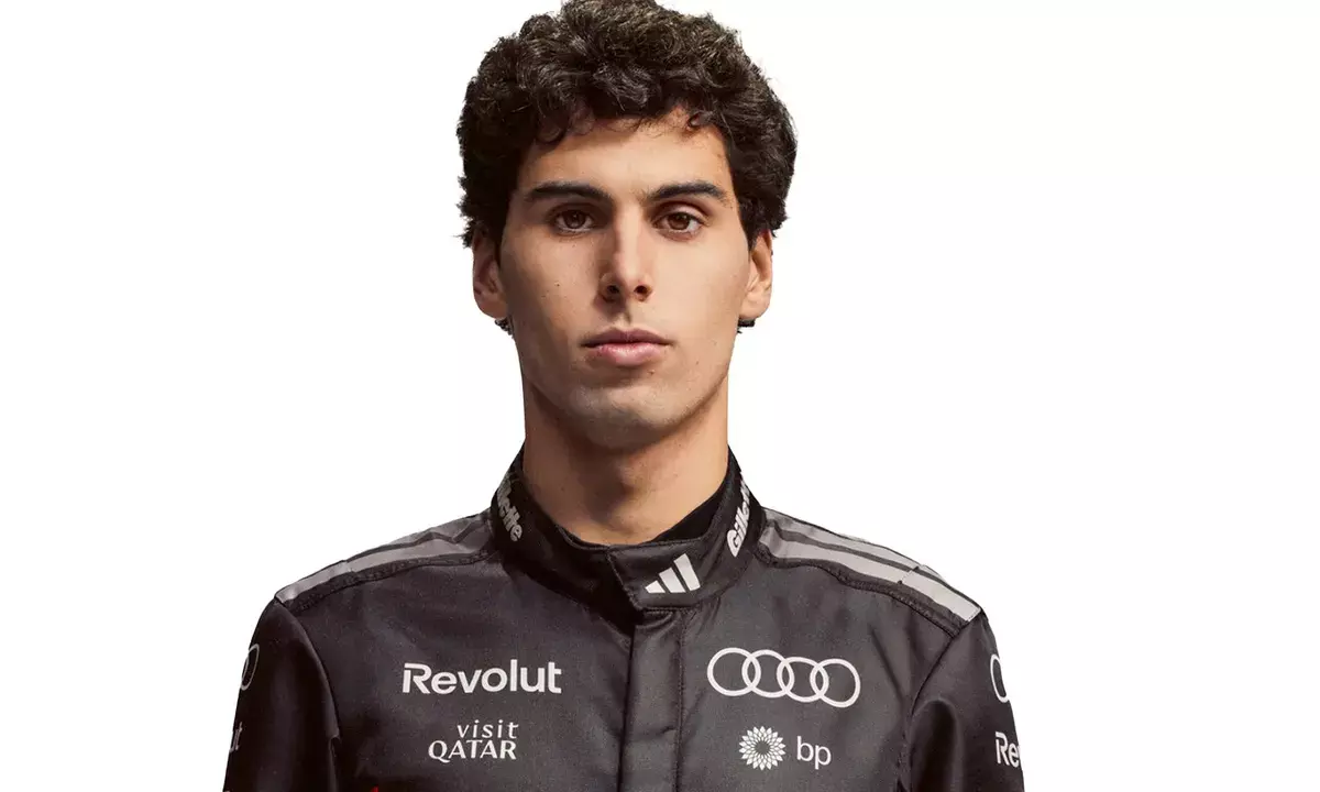 “We are not joining as just a car manufacturer, you know, we are building everything from scratch” says Audi F1 driver Gabriel Bortoleto when asked about winning a championship by 2023