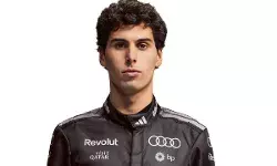 “We are not joining as just a car manufacturer, you know, we are building everything from scratch” says Audi F1 driver Gabriel Bortoleto when asked about winning a championship by 2023 “We are not joining as just a car manufacturer, you know, we are building everything from scratch” says Audi F1 driver Gabriel Bortoleto when asked about winning a championship by 2023