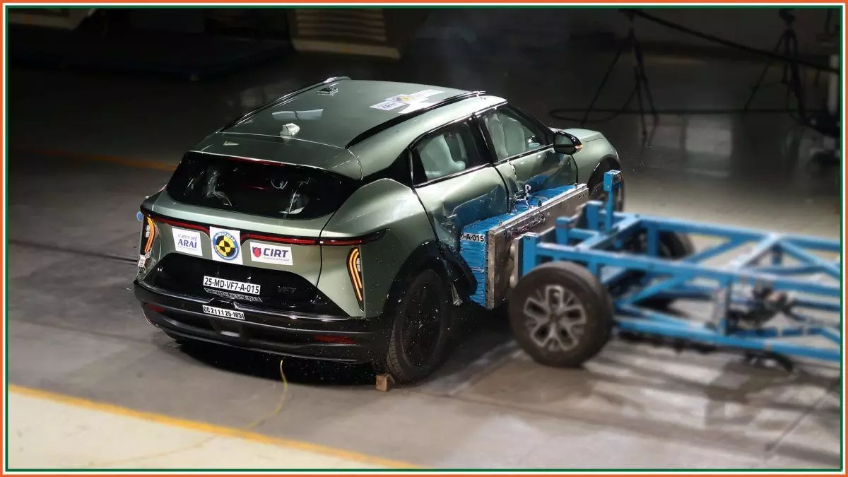 The VF 7 scored 28.54 / 32 points for Adult Occupant Protection and 45.25 / 49 points for Child Occupant Protection