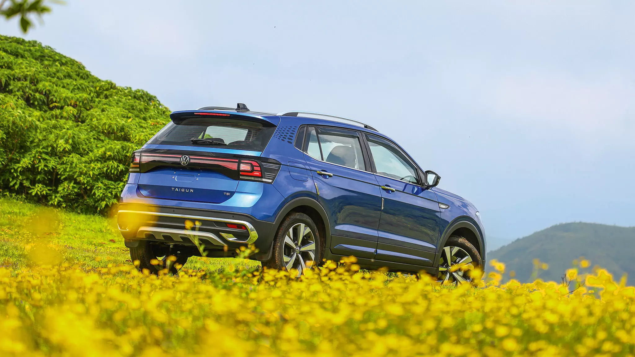 The design of the VW Taigun continues to look fresh and eye-catching even today