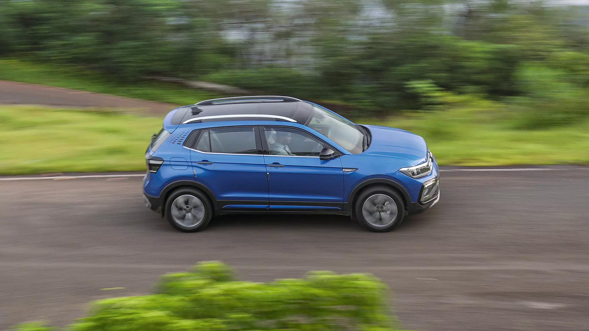 The VW Taigun gives you the confidence to push and pile on the kilometres, while offering great comfort 