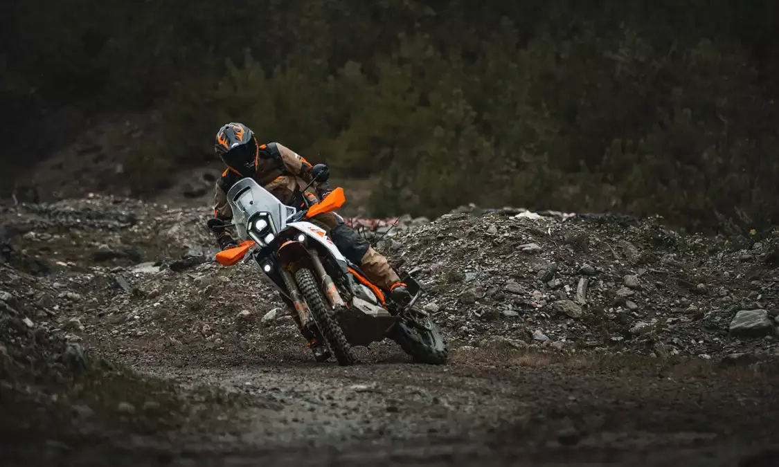 KTM 390 Adventure R launches silently on the web