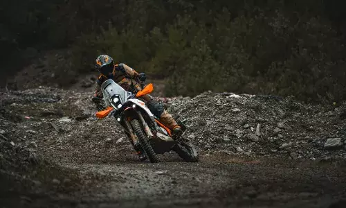 KTM 390 Adventure R launches silently on the web