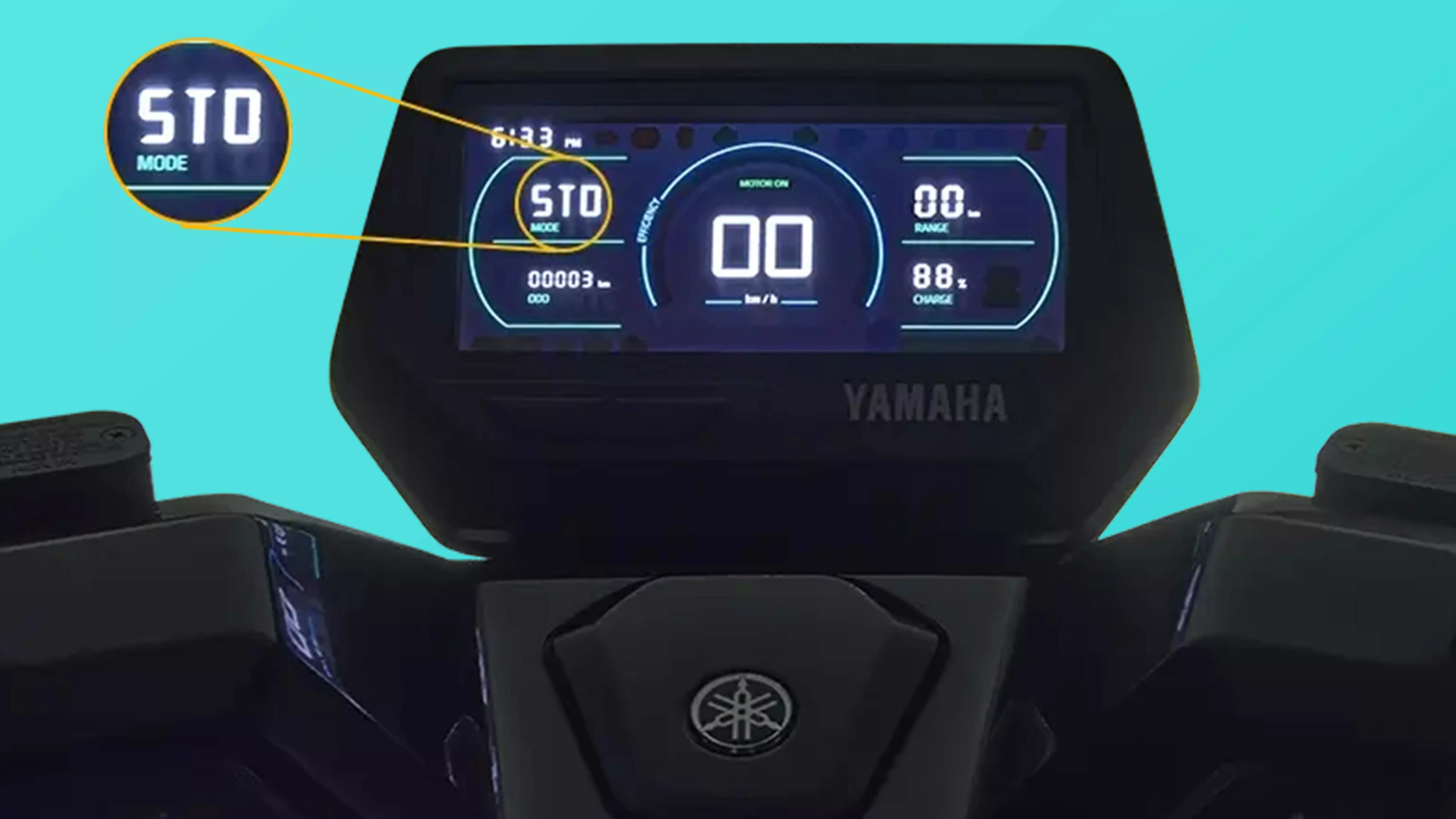 Theres an LCD instrument cluster which houses three riding modes — Eco, Standard and Power; also gets connected features via an app Theres an LCD instrument cluster which houses three riding modes — Eco, Standard and Power; also gets connected features via an app