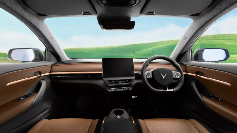 VF 6 sports a standalone 12.9-inch touchscreen; an 8-way power adjustable driver’s seat wrapped in premium vegan leather, dual-zone auto AC with air ioniser and PM 1.0 filter