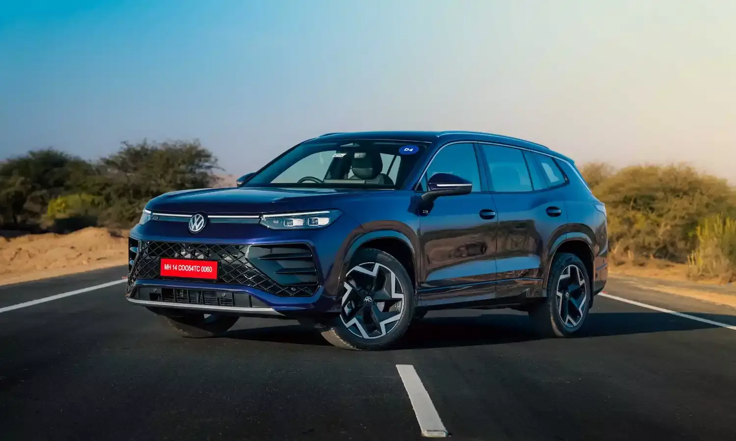 Volkswagen Tayron R-Line launched at ₹46.99 lakh