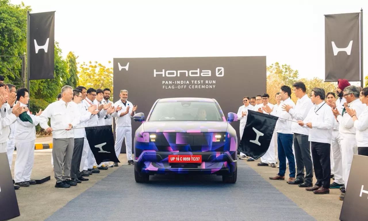 Honda flags off test run for Zero Alpha electric SUV in India