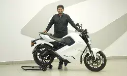 “The next motorcycle will be a smaller vehicle, that is what were focussing on” says Dinesh Arjun, CEO, Raptee.HV