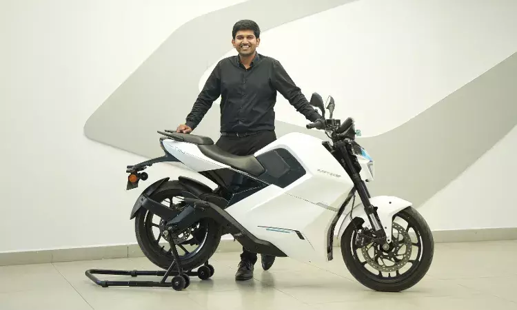 “The next motorcycle will be a smaller vehicle, that is what were focussing on” says Dinesh Arjun, CEO, Raptee.HV