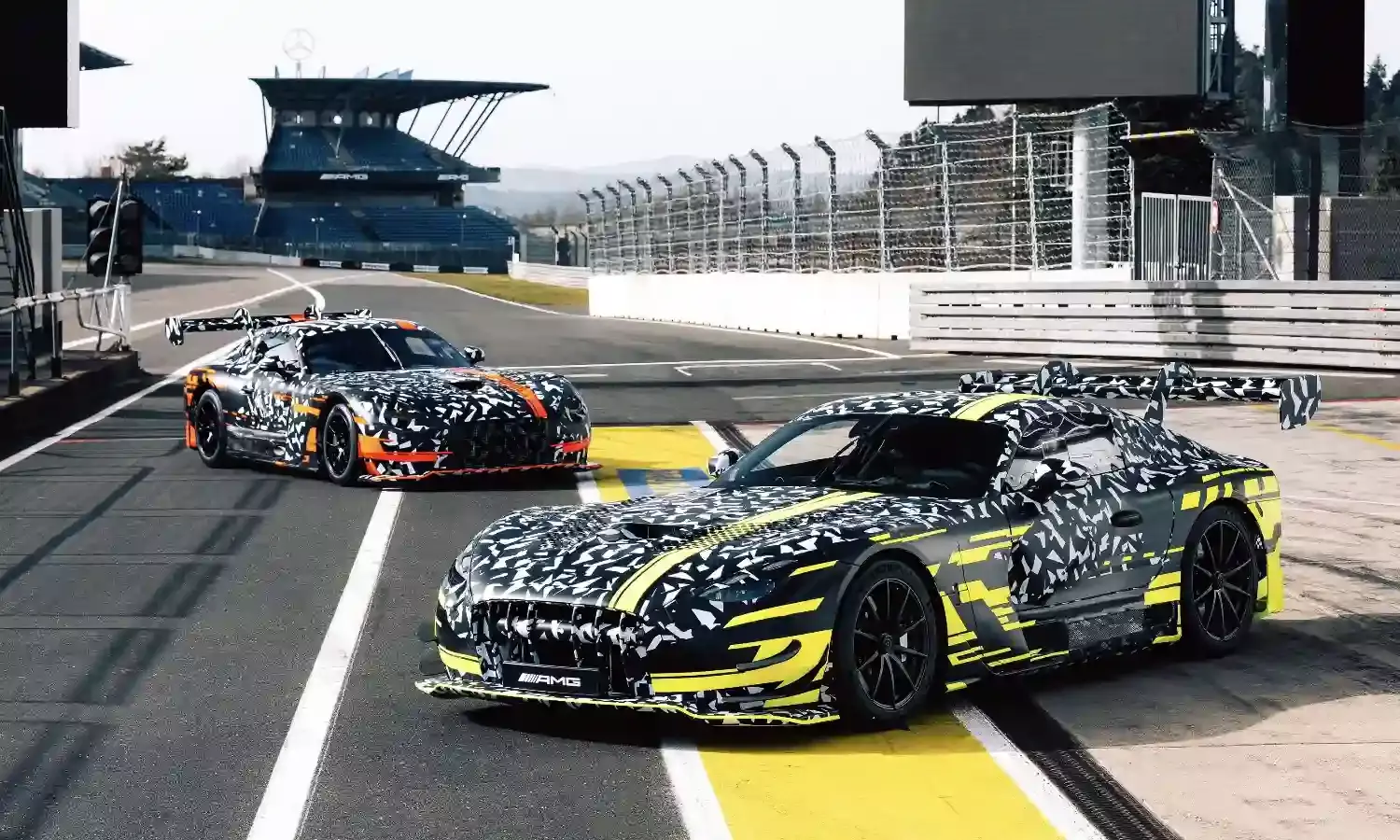 Mercedes-AMG teases their new Black Series and GT3 race car