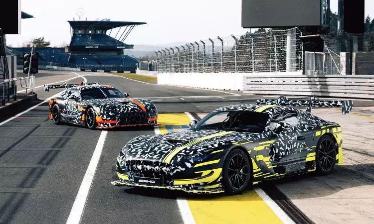 Mercedes-AMG teases their new Black Series and GT3 race car