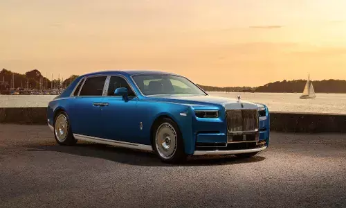 Racing yacht-inspired Rolls Royce Phantom Regatta unveiled