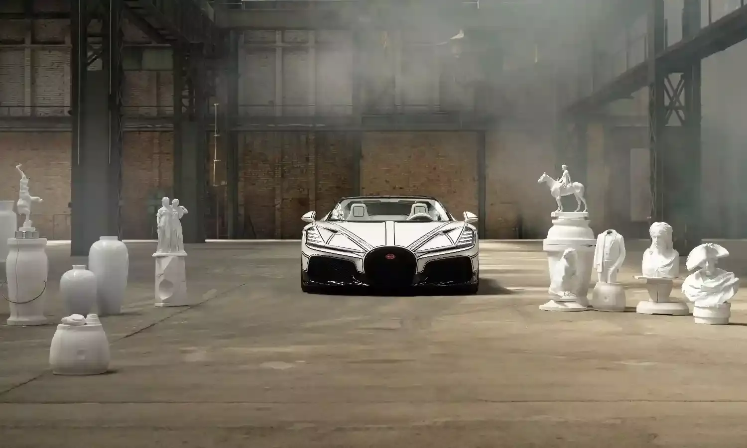 Bugatti’s Last W16 gets a Porcelain makeover: Mistral Blanc Eternel