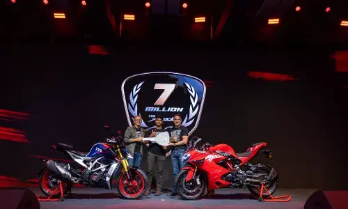 TVS Apache hits 7 million sales mark
