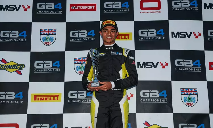 Ary Bansal joins British Racing Drivers Club young driver programme
