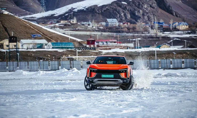 Mahindra BE 6 special feature: Setting India’s longest drift on ice