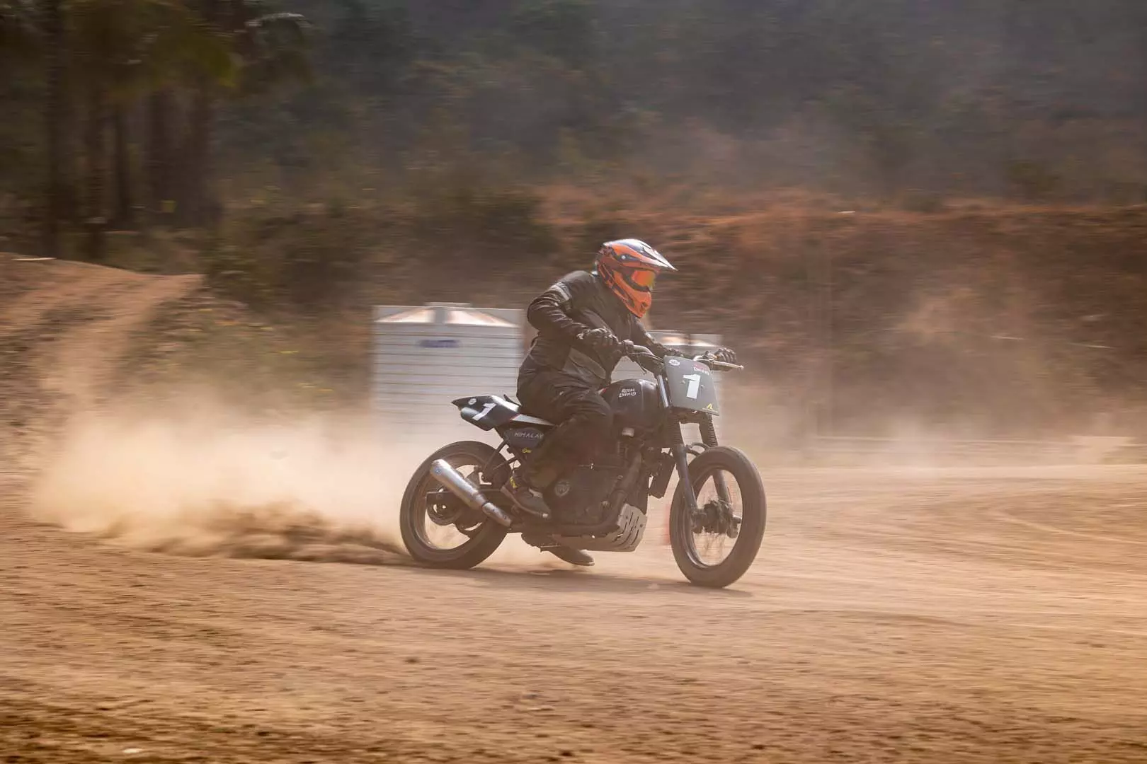 Attending the Royal Enfield Slide school Attending the Royal Enfield Slide school