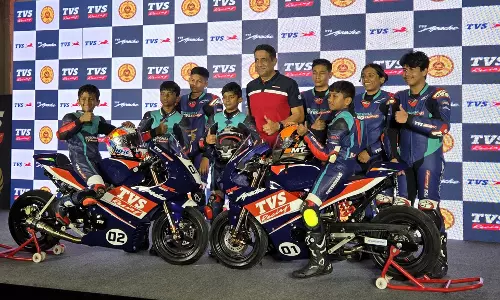A different age of Indian motoracing: TVS Racing introduces an Apache Junior Programme