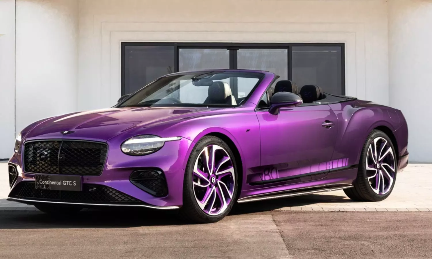 Bentley celebrates 80 years at Crewe with a special Continental GTC by Mulliner