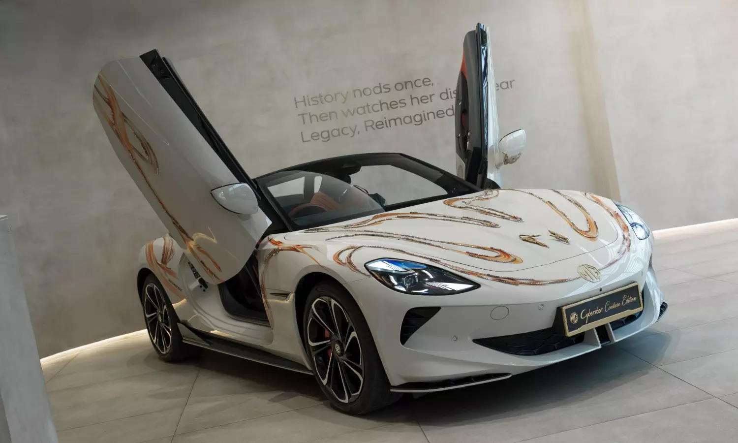 When couture meets automotive design: JSW MG Motor India launches Couture Edition Cyberster and M9