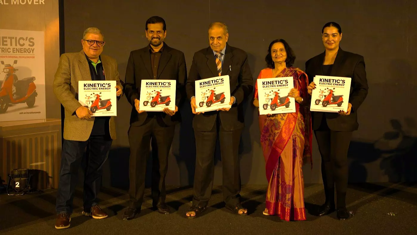 Kinetics Electric Energy: Coffee table book celebrating legacy of Kinetic launched Kinetics Electric Energy: Coffee table book celebrating legacy of Kinetic launched